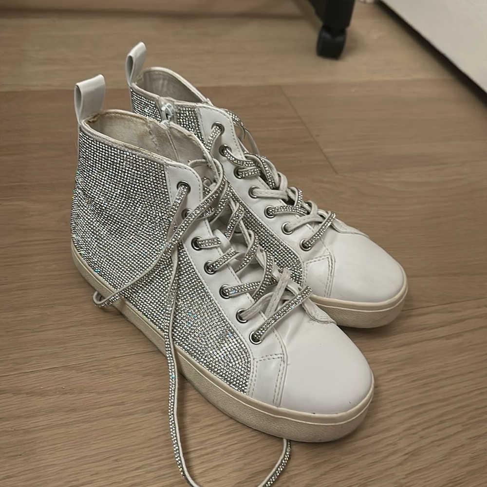 Steve Madden (size 8.5) sparkly highs top (DISCONTINUED)